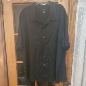 Black Striped Dress Shirt From Syrngy